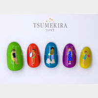 flicka nail arts プロデュース1 4seasons GIRLS Summer 夏