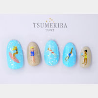 flicka nail arts プロデュース1 4seasons GIRLS Summer 夏