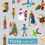 flicka nail arts プロデュース1 4 seasons GIRLS Winter