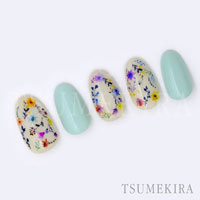 flicka nail arts プロデュース5 Watercolor garden