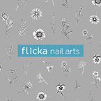 【セール対象】flicka nail arts プロデュース6 dessin flower (デッサンフラワー)