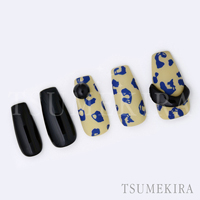 [公式限定] MEGU NAIL プロデュース MEGUレオパード BLUE(ブルー)