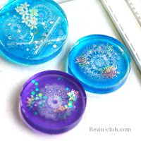 【ハーバリウム】 金箔和柄