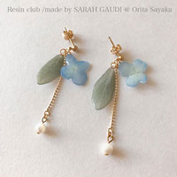 【レジンクラブ】SARAH GAUDI 折田さやか プロデュース 花びらアソート3【両面】レジンシール