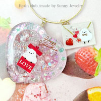 【レジンクラブ】シマエナガ バレンタインVer.