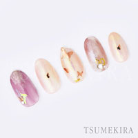 [特別価格]バタフライ シルエット シャンパンピンク(ジェル専用)