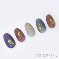 flicka nail arts プロデュース3 nordic garden gold(ジェル専用)