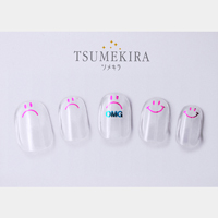ネイリスト神宮麻実 プロデュース10 メタリックメッセージ ピンク ネイルシール