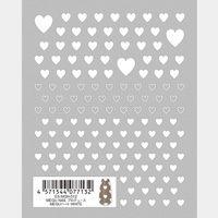 [公式限定]【es】MEGU NAIL プロデュース MEGUハート WHITE