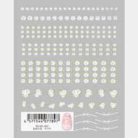 [先行発売]【es】小花　ホワイト