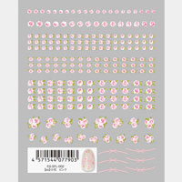 [先行発売]【es】小花　ピンク