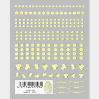 [先行発売]【es】小花　イエロー