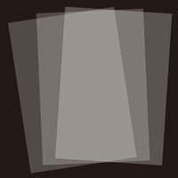 【ハーバリウム】透明シート(3枚入り)