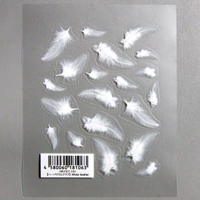 【ハーバリウム】 White feather