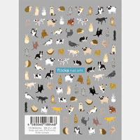 flicka nail arts プロデュース2 flicka animals フリッカアニマルズ 猫、犬、ほか
