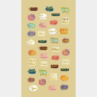 [特別価格]【noble】 シアー&メッセージ(ジェル専用)