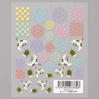 【レジンクラブ】鶴亀と和柄