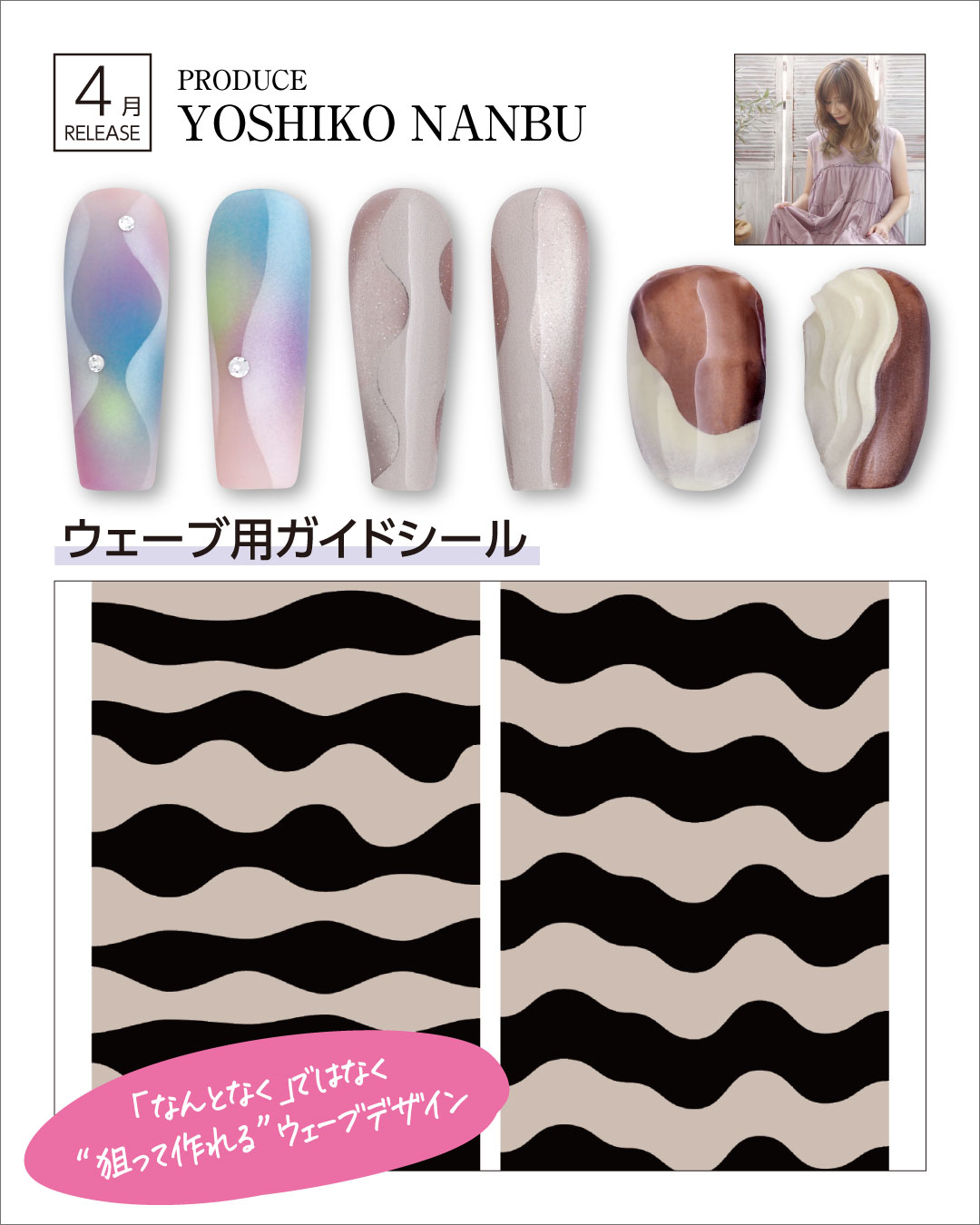 ウェーブ用ガイドシール